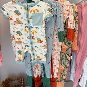 Bamboo pajama lot.